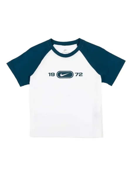Tricou Nike din fleece plisat până la genunchi albastru