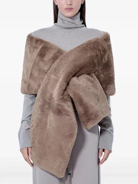 Fular Max Mara plic cu blană
