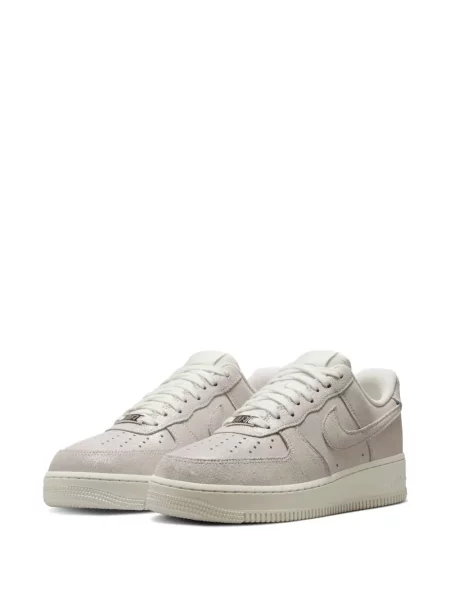 Sneakerși Nike Air Force 1 cu bretele alb