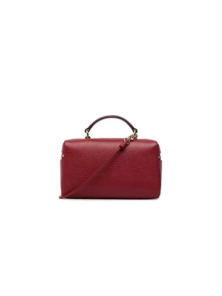 Furla Crossbody torbica usnjena rdeča