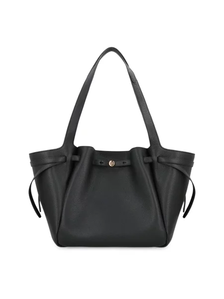 Shopperka Tory Burch skórzana czarna