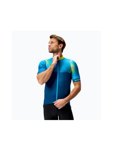 Велофутболка Endura Bitmap барра синя