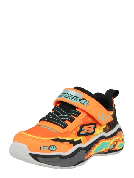 Skechers Sneakersy Mega Scene Oranžová čierna