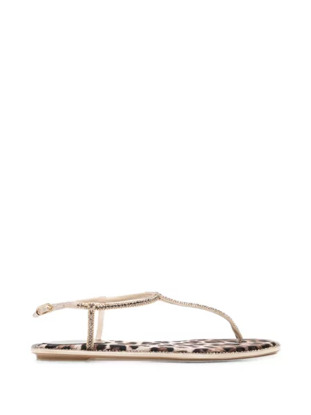 Sandale Rene Caovilla cu imagine cu model leopard