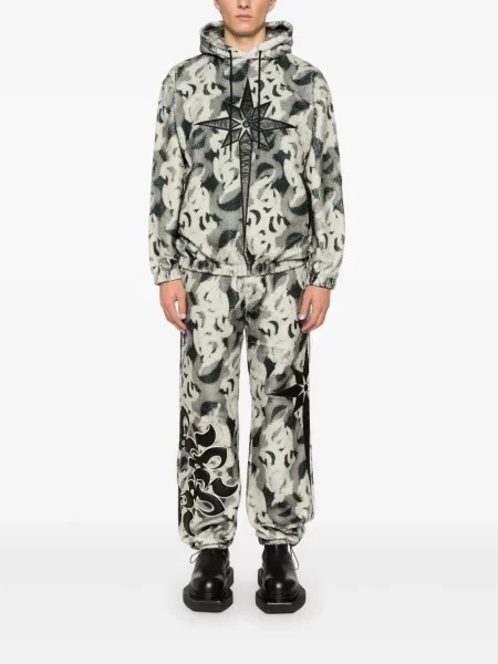 Pantaloni Kusikohc din fleece gri