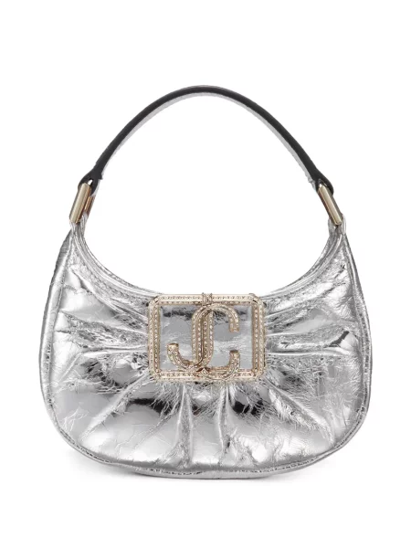 Mini geantă Jimmy Choo mini argintiu