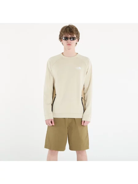 Hanorac crewneck The North Face din fleece cu strasuri