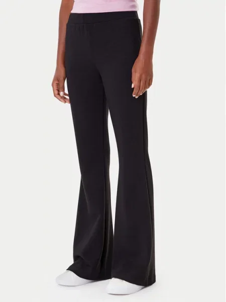 ONLY Legginsy Scarlet Flared Fit czarny