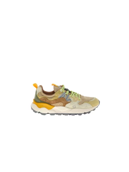 Sneakersy Flower Mountain skórzane w kwiatki