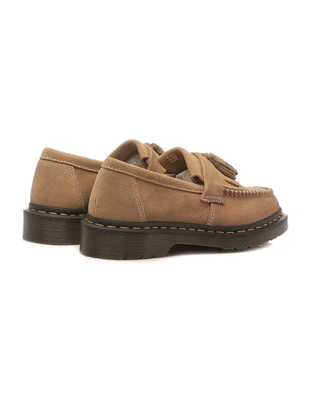 Półbuty Dr. Martens skórzane beżowe