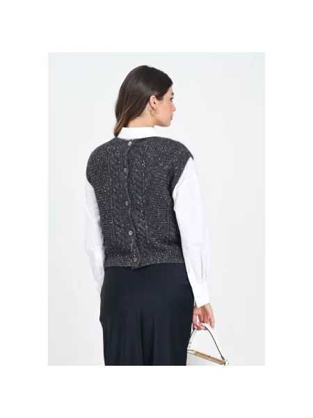 Kamizelka Max Mara szara