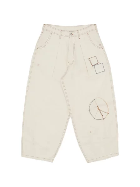 Pantaloni Story Mfg. cu broderie