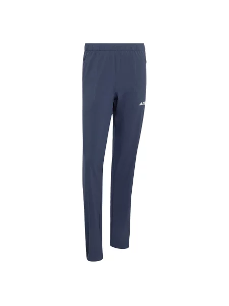 ADIDAS TERREX Pantaloni outdoor Essentials albastru închis alb