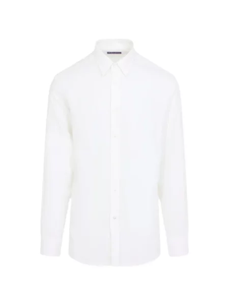 Gulerat cămașă Ralph Lauren Purple Label clasică alb