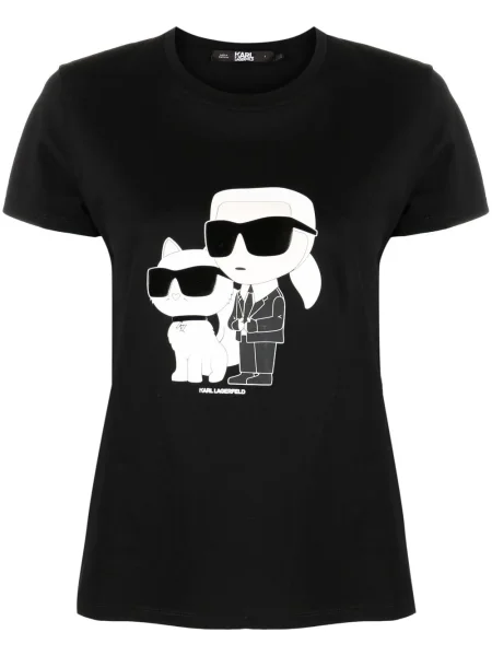 Majica Karl Lagerfeld crna