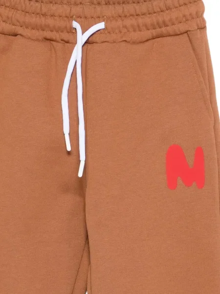 Dětské kalhoty Msgm hnědé