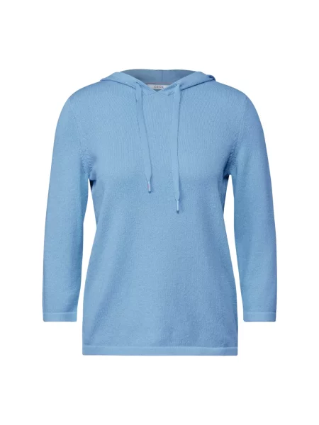 Bluza z kapturem Cecil z kapturem niebieska