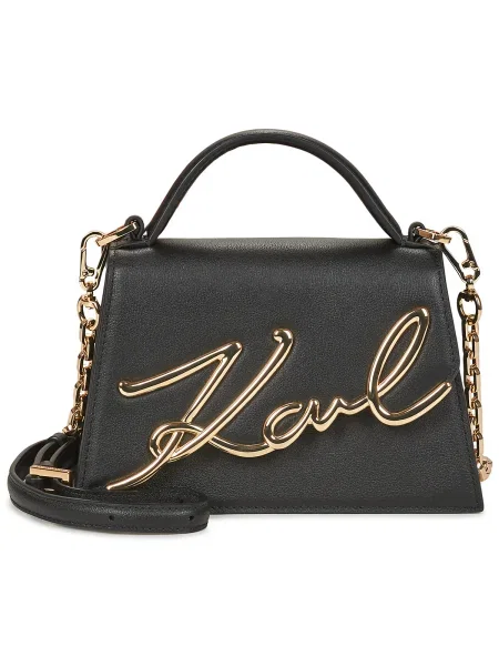 Geanta crossbody Karl Lagerfeld din piele negru
