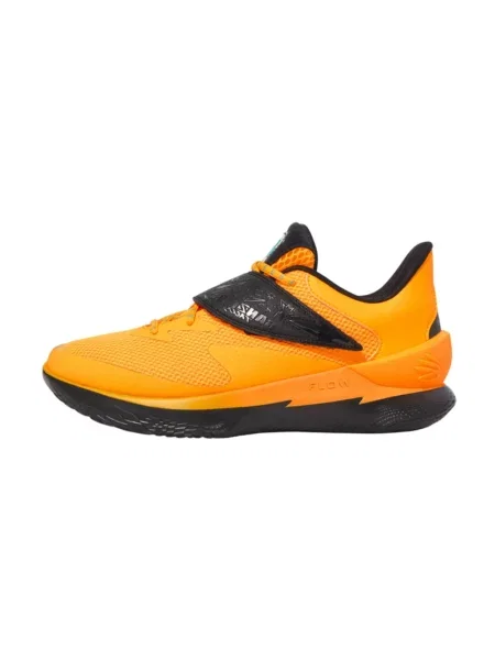 Lniane sneakersy Under Armour Flow pomarańczowe