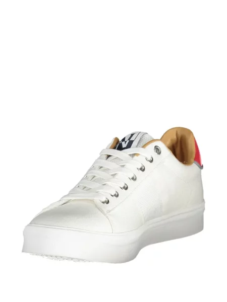 Sneakerși Napapijri cu imagine alb
