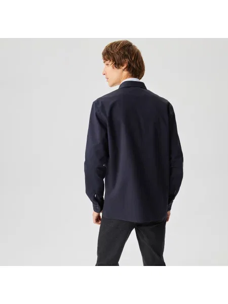 Lacoste Koszula Lacoste granatowa