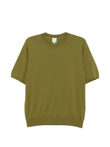 Tricou Paul Smith cu decolteu rotund verde