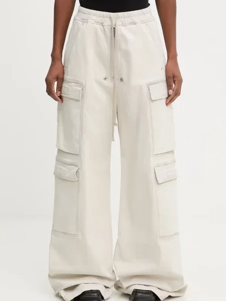 Rick Owens DRKSHDW Double Cargo Jumbo blugi relaxed fit de femei