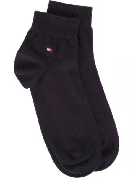 Tommy Hilfiger Șosete quarter negru