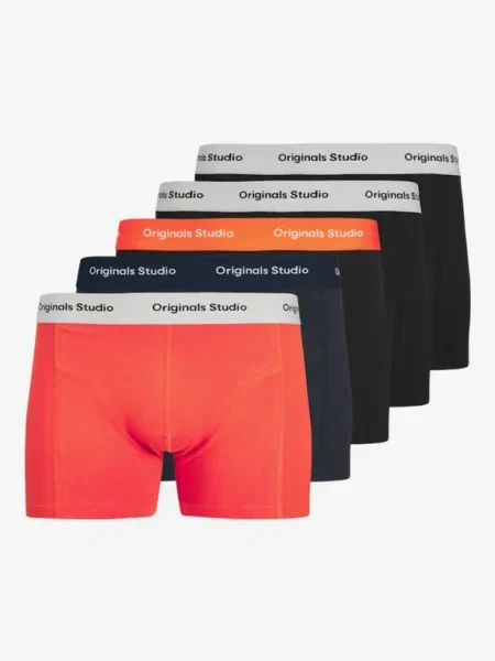 Boxeralsó Jack & Jones narancsszínű