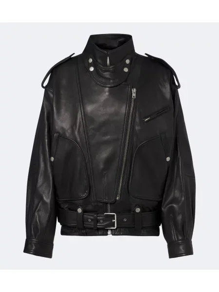 Geanta de piele Isabel Marant negru