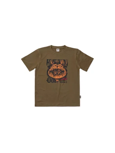 The Dudes Hellooo T-Shirt Mężczyźni Koszulki The Dudes Size: M zielony