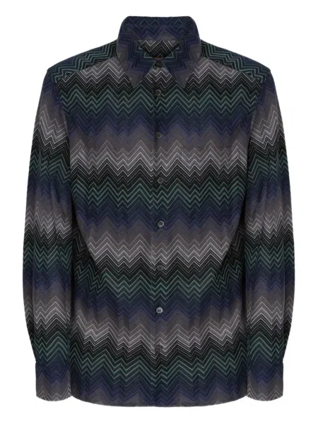 Cămașă Missoni lungă albastru