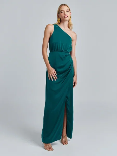 BWLDR Rochie Dusty smarald verde
