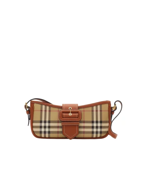 Wielobarwność torebka Burberry beżowa