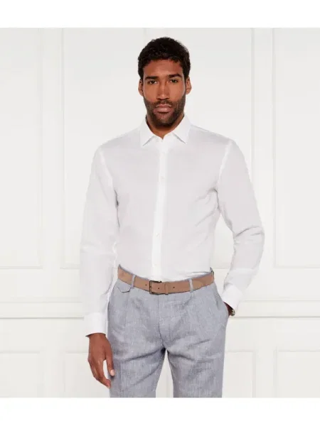 BOSS BLACK Len ing | Casual fit fehér