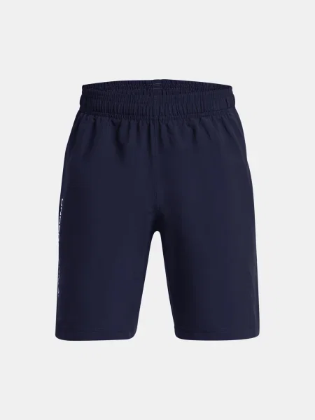 Pantaloni copii Under Armour albastru