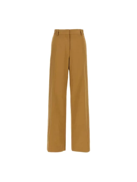 Spodnie Dries Van Noten beżowe