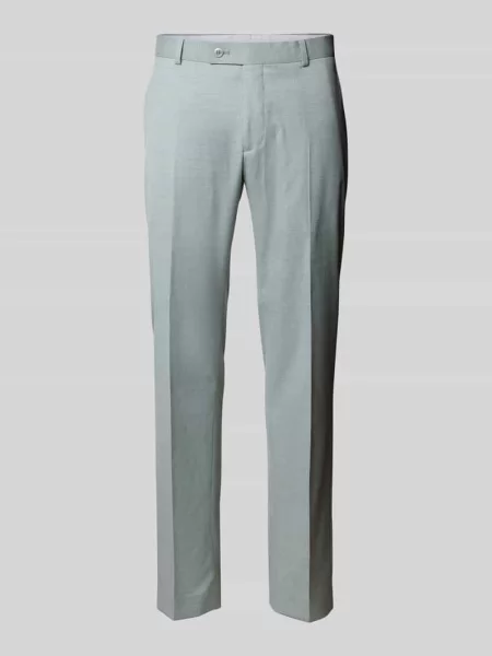 Spodnie do garnituru o kroju regular fit z lamowanymi model ‘X-Tension’ Hechter Paris