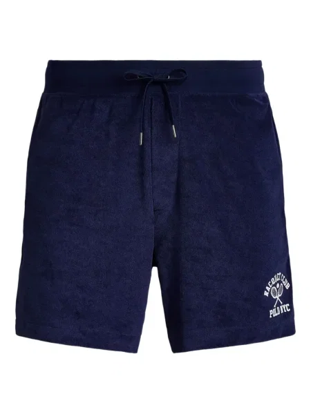 Hanorac Polo Ralph Lauren în carouri cu două rânduri de nasturi cu broderie albastru