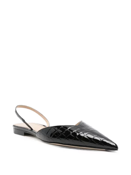 Pantofi cu toc Victoria Beckham slingback negru