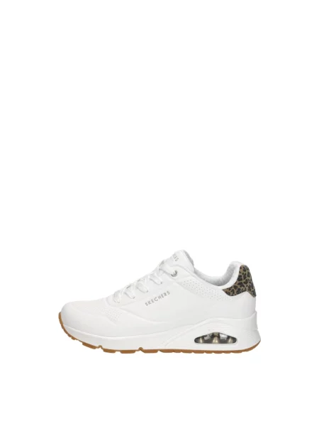 Sneakersy Skechers skórzane białe