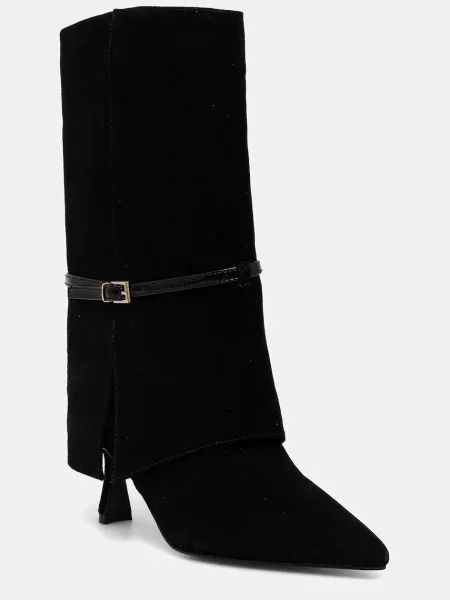 Answear.LAB cizme din piele intoarsa cu cui negru