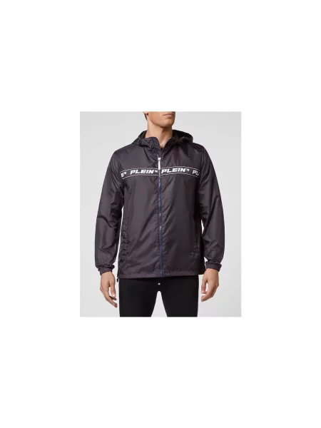 Vetrovka Philipp Plein Sport modrá