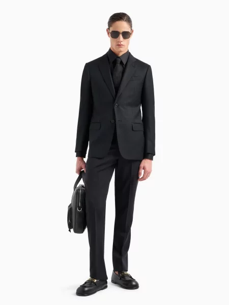Рубашка Emporio Armani черная