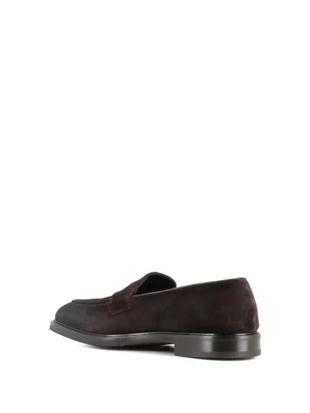 Pantofi loafer Alexander Hotto din piele de căprioară maro