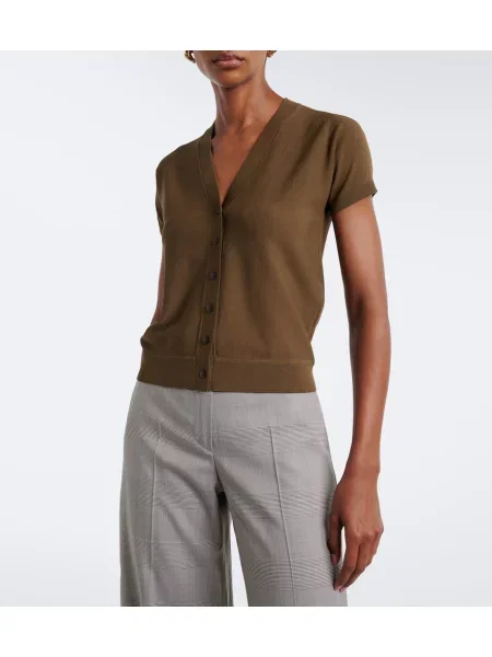 Top Max Mara tricotate verde
