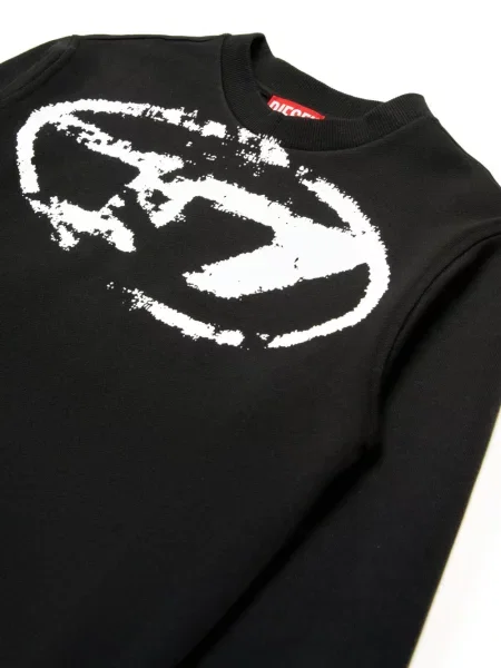 Bluza dziecięca Diesel czarna