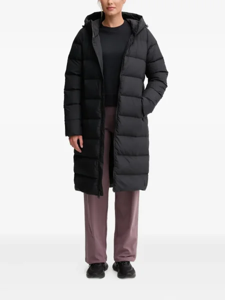 Palton Jack Wolfskin cu glugă negru