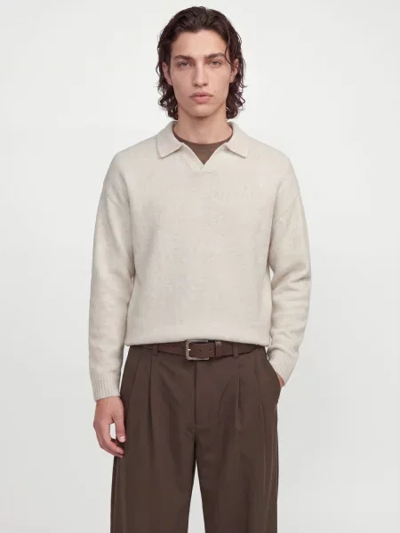 JACK & JONES Pulover JJESOHO OLLIE amestecat bej