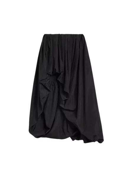 Lekka spódnica Jil Sander czarna